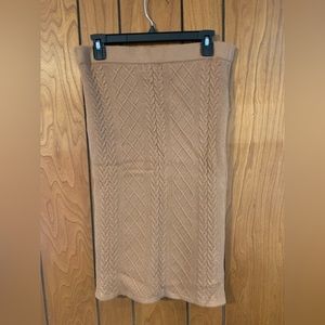 Magaschoni fitted sweater skirt